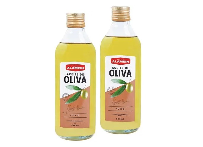 ACEITE DE OLIVA HUERTO ALAMEIN PURO X 500ML