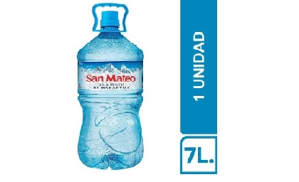 AGUA MINERAL SAN MATEO S/GAS X 7LT