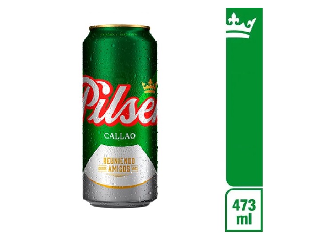 CERVEZA PILSEN CALLAO LATA X 473ML