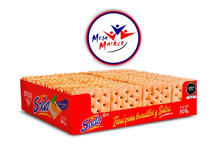 GALLETAS SAN JORGE SODA BANDEJA X 500 GR