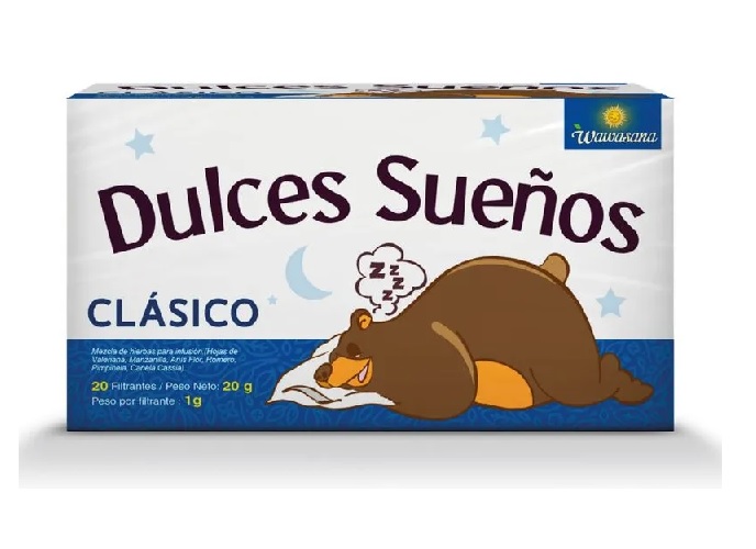 INFUSION WAWASANA DULCES SUEÑOS X 20 UND