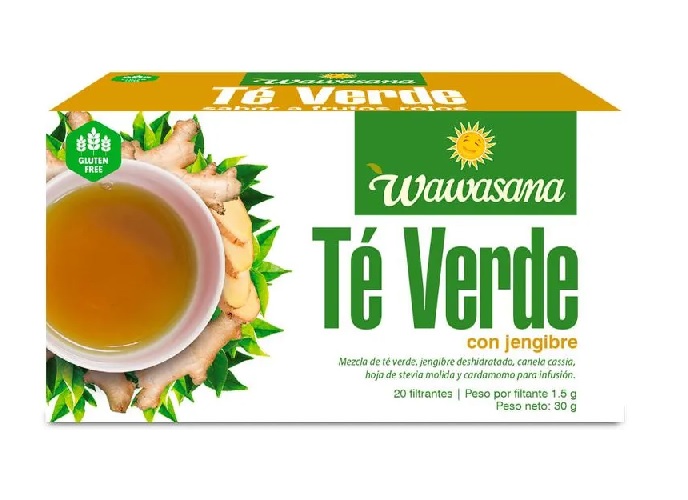 INFUSION WAWASANA TE VERDE JENJIBRE X 20 UND