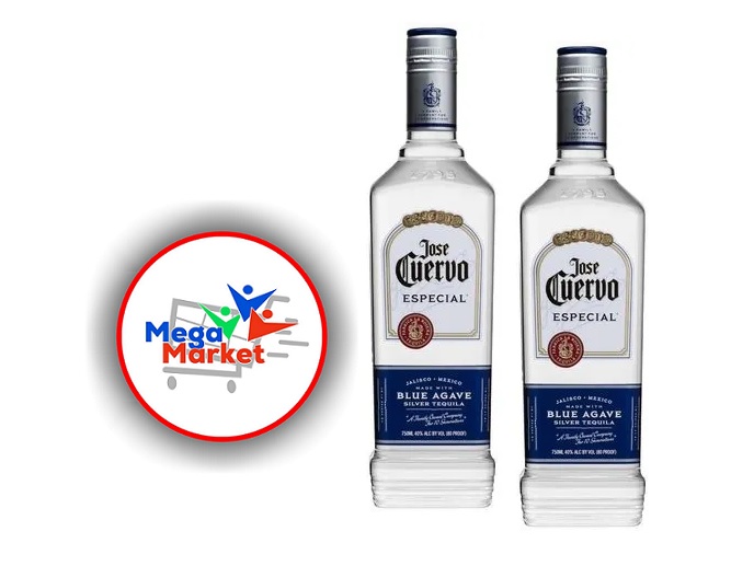 LICOR TEQUILA JOSE CUERVO SILVER X 750ML