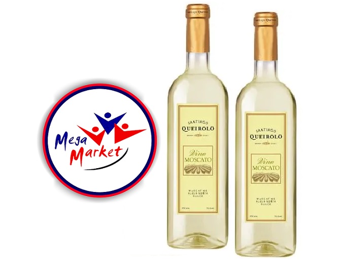 VINO SANTIAGO QUEIROLO MOSCATO X 750ML