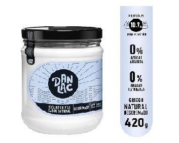 YOGURT DANLAC GRIEGO DESCREMADO X 420GR