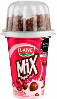 YOGURT LAIVE MIX FRESA/CHOCOLATE *125 ML