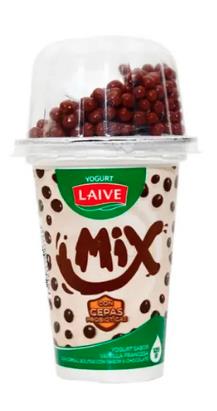 YOGURT LAIVE MIX VAINILLA B/CHOCOLATE * 125 ML