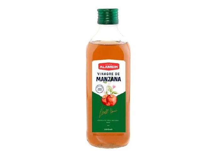 VINAGRE DE MANZANA HUERTO ALAMEIN X 1LT