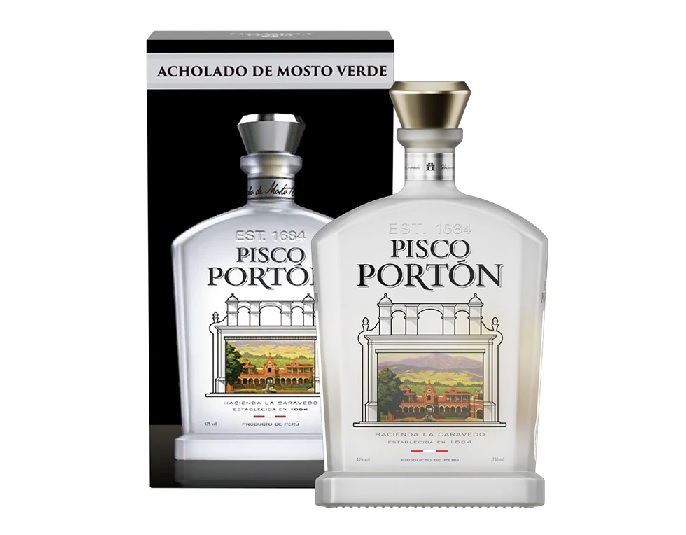 PISCO PORTON MOSTO VERDE ACHOLADO X 750ML