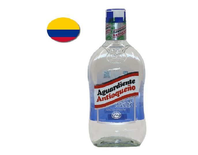 AGUARDIENTE ANTIOQUEÑO AZUL SIN AZUCAR X 750ML