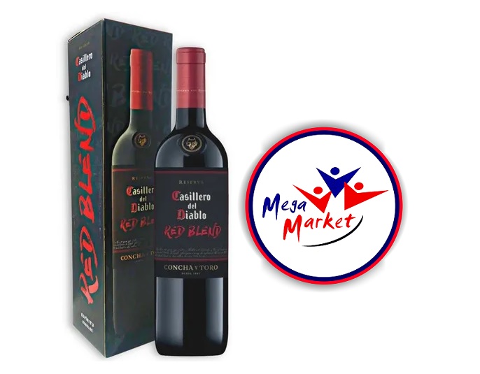 VINO CASILLERO DEL DIABLO RED BLEND X 750ML