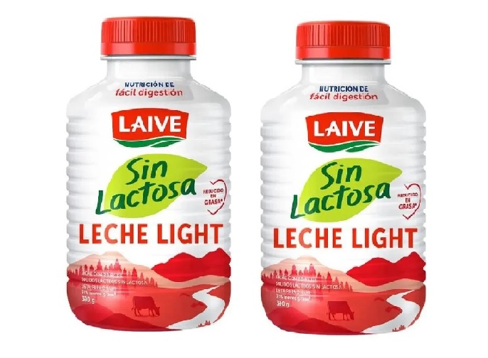 LECHE LAIVE SIN LACTOSA BOTELLA X 390GR