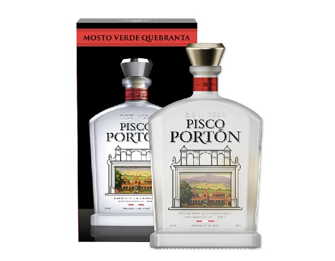 PISCO PORTON MV QUEBRANTA X 750ML