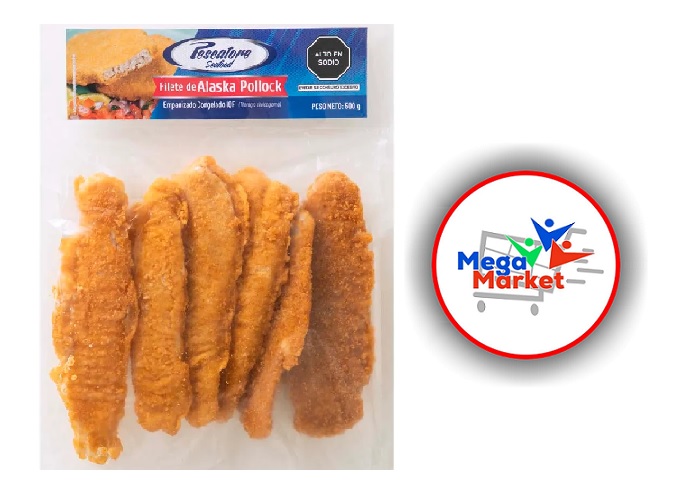 FILETE ALASKA POLLOCK EMPANIZADO X 500GR