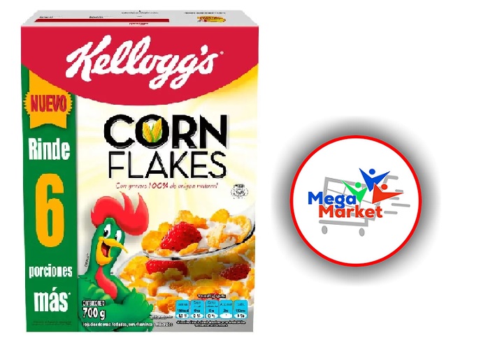 CEREAL KELLOGGS CORN FLAKES X 700GR