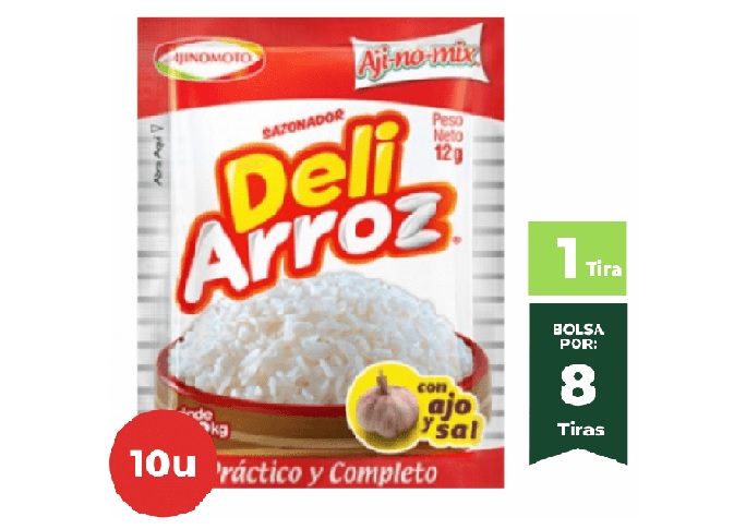 SAZONADOR DELIARROZ AJINOMIX X 12GR