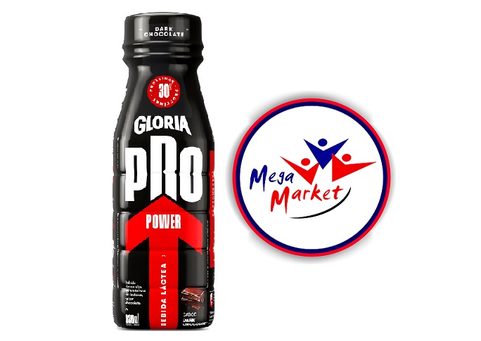 PRO POWER GLORIA UHT DARK CHOCOLATE X 320 ML