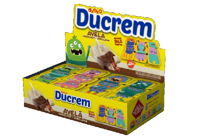DUCREM AVELLANAS CHOCOLATE BLANCO * 36 UND